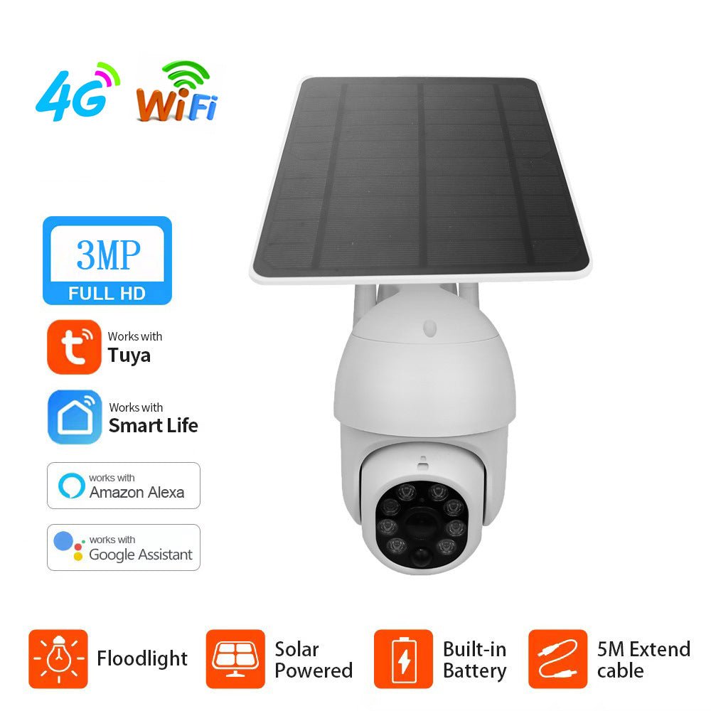SolarGuard™ Sentinel 4G Outdoor Security Camera | IP66, Solar &amp; WiFi/4G | Greenora Living Australia