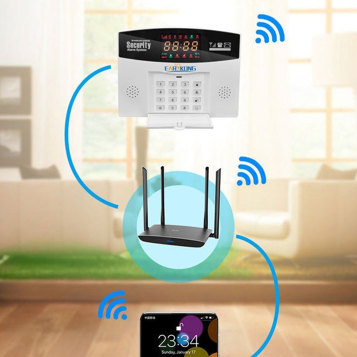 SafeSense™ Smart WiFi GSM Home Alarm System | Dual Connectivity &amp; Triple Alerts | Greenora Living Australia