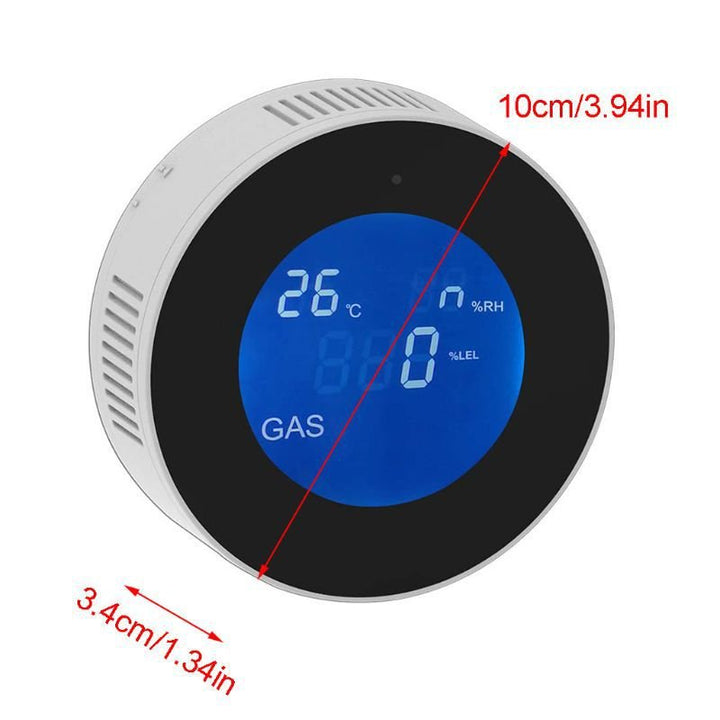 SafeSense™ Smart WiFi Gas Leak Detector | Real-Time Alerts, Loud Alarm &amp; Easy DIY Install | Greenora Living Australia