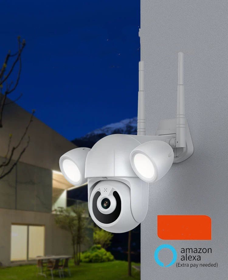 BrightGuard™ HD Floodlight Camera | 3MP, Full-Colour Night Vision & Alexa | Greenora Living Australia
